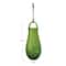 Hello Honey® 8" Green Hand Blown Glass Hanging Vase